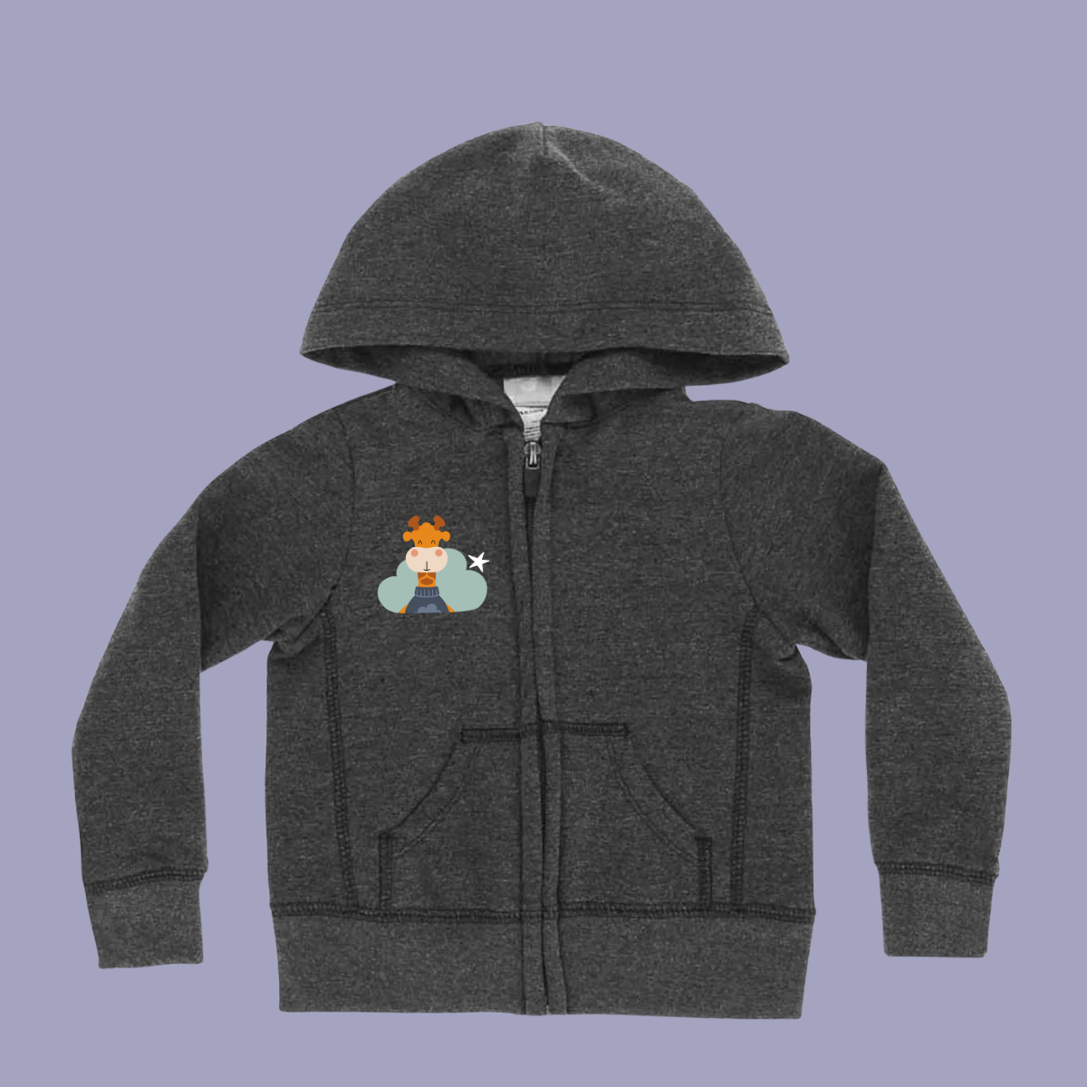 Hoodie con cierre: Lázaro en la Nube