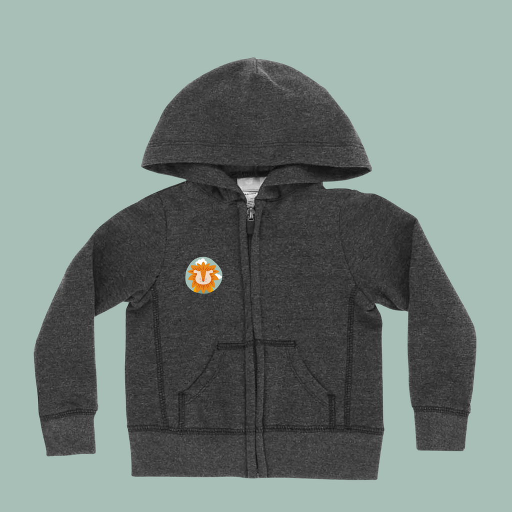 Hoodie con cierre: Retrato de Sabino