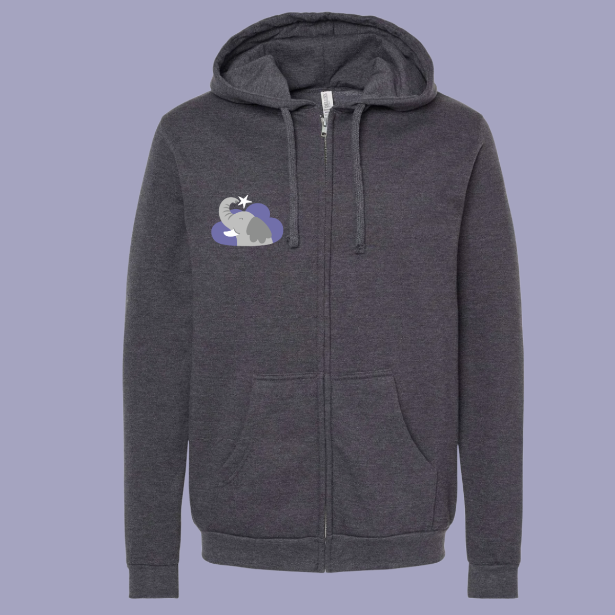 Hoodie con cierre: Clementina en la Nube