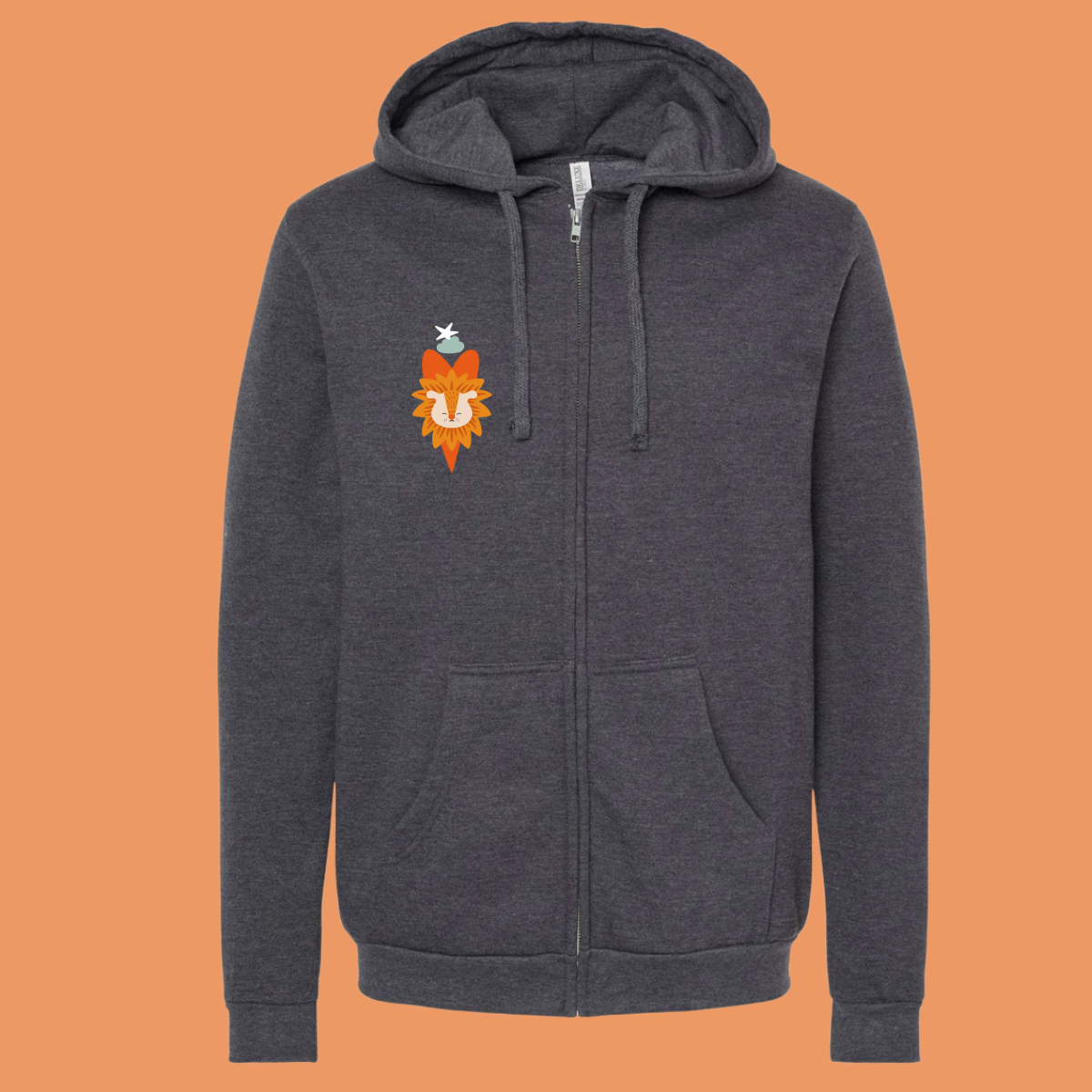 Hoodie con cierre: Sabino Corazón