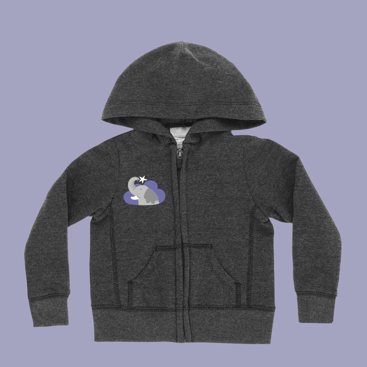 Hoodie con cierre: Clementina en la Nube