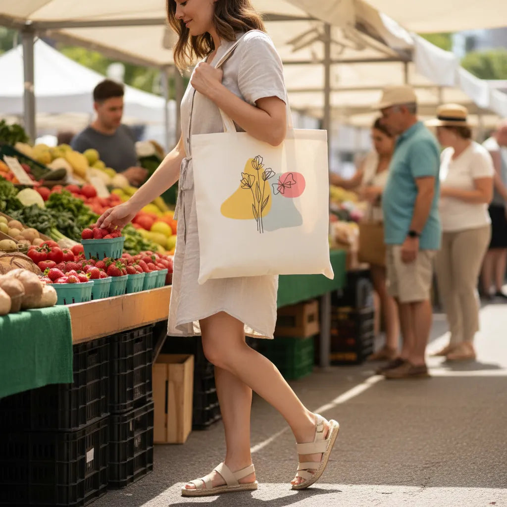 Tote Bag: Claveles