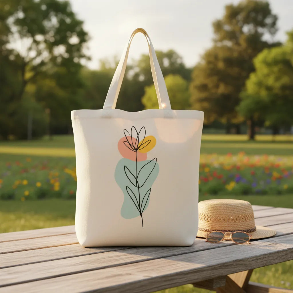 Tote Bag: Flor