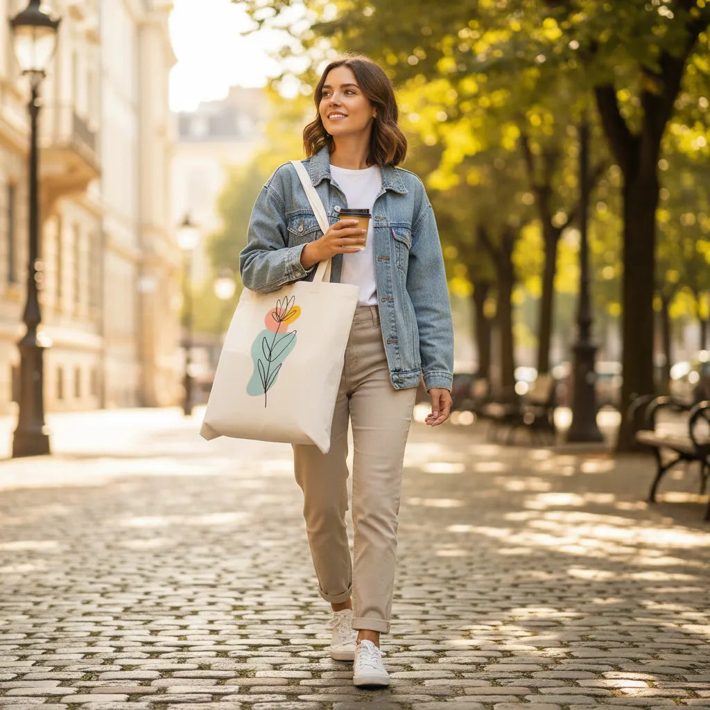 Tote Bag: Flor
